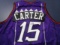 Vince Carter of the Toronto Raptors signed autographed basketball jersey PAAS COA 199