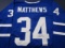 Auston Matthews of the Toronto Maple Leafs signed autographed hockey jersey PAAS COA 239