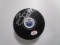 Connor McDavid of the Edmonton Oilers signed autographed hockey puck PAAS COA 064