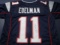 Julian Edelman of the New England Patriots signed autographed football jersey PAAS COA 370