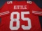 George Kittle of the San Francisco 49ers signed autographed football jersey PAAS COA 772