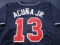 Ronald Acuna Jr of the Atlanta Braves signed autographed baseball jersey PAAS COA 847