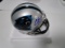 Christian McCaffrey of the Carolina Panthers signed autographed mini football helmet PAAS COA 728