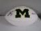 Charles Woodson of the Michigan Wolverines signed autographed logo football PAAS COA 445