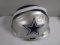 Troy Aikman of the Dallas Cowboys signed autographed hard hat ATL COA 542