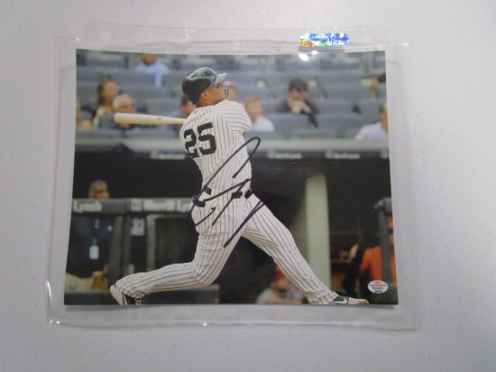 Gleyber Torres of the NY Yankees signed autographed 8x10 photo PAAS COA 440
