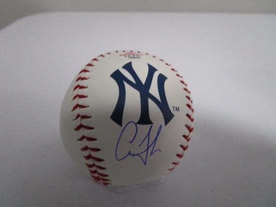 Aaron Judge of the NY Yankees signed autographed logo baseball PAAS COA 676