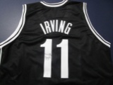 Kyrie Irving of the Brooklyn Nets signed autographed basketball jersey PAAS COA 391