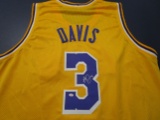 Anthony Davis of the LA Lakers signed autographed basketball jersey PAAS COA 954