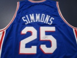 Ben Simmons of the Philadelphia 76ers signed autographed basketball jersey PAAS COA 637