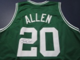 Ray Allen of the Boston Celtics signed autographed basketball jersey PAAS COA 207