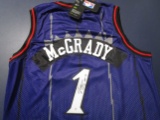 Tracy McGrady of the Toronto Raptors signed autographed basketball jersey PAAS COA 134