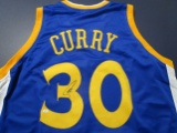 Steph Curry of the Golden State Warriors signed autographed basketball jersey PAAS COA 374