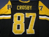Sidney Crosby of the Pittsburgh Penguins signed autographed hockey jersey PAAS COA 298