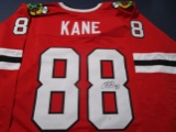 Patrick Kane of the Chicago Blackhawks signed autographed hockey jersey PAAS COA 968