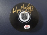 Wayne Gretzky of the LA Kings signed autographed hockey puck PAAS COA 971