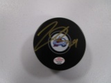 Nathan Mackinnon of the Colorado Avalanche signed autographed hockey puck PAAS COA 856
