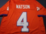 Deshaun Watson of the Clemson Tigers signed autographed football jersey PAAS COA 191
