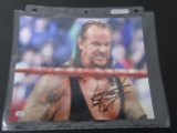 The Undertaker of the WWE signed autographed 8x10 photo PAAS COA 401