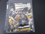 Mario Lemieux of the Pittsburgh Penguins signed autographed 8x10 photo PAAS COA 336