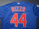 Anthony Rizzo of the Chicago Cubs signed autographed baseball jersey PAAS COA 910