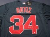 David Ortiz of the Boston Red Sox signed autographed baseball jersey PAAS COA 064