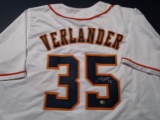 Justin Verlander of the Houston Astros signed autographed baseball jersey CA COA 415