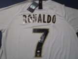 Cristiano Ronaldo signed autographed soccer jersey PAAS COA 086