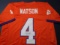 Deshaun Watson of the Clemson Tigers signed autographed football jersey PAAS COA 189