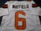 Baker Mayfield of the Cleveland Browns signed autographed football jersey PAAS COA 247