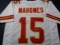 Patrick Mahomes of the Kansas City Chiefs signed autographed football jersey PAAS COA 784