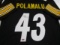 Troy Polamalu of the Pittsburgh Steelers signed autographed football jersey ERA COA 084
