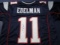 Julian Edelman of the New England Patriots signed autographed football jersey PAAS COA 653