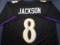 Lamar Jackson of the Baltimore Ravens signed autographed football jersey PAAS COA 763