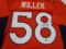 Von Miller of the Denver Broncos signed autographed football jersey ERA COA 071