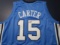 Vince Carter of the North Carolina signed autographed basketball jersey PAAS COA 361