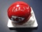 Patrick Mahomes of the Kansas City Chiefs signed autographed mini football helmet PAAS COA 646