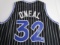 Shaquille O'Neal of the Orlando Magic signed autographed basketball jersey PAAS COA