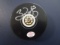 Brad Marchand of the Boston Bruins signed autographed hockey puck PAAS COA 769