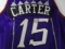 Vince Carter of the Toronto Raptors signed autographed basketball jersey PAAS COA