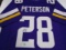 Adrian Peterson of the Minnesota Vikings signed autographed football jersey ERA COA 072