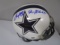 Tony Dorsett Roger Staubach of the Dallas Cowboys signed full size custom helmet PAAS COA 757