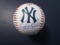 Giancarlo Stanton of the NY Yankees signed autographed logo baseball PAAS COA 666