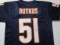 Dick Butkus of the Chicago Bears signed autographed football jersey PAAS COA 847