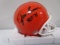 Jim Brown of the Cleveland Browns signed autographed mini football helmet GTSM COA
