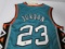 Michael Jordan of the Chicago Bulls signed autographed All Star basketball jersey CA COA 333