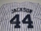 Reggie Jackson of the New York Yankees signed autographed baseball jersey CA COA 760