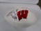JJ Watt of the Wisconson Badgers signed autographed logo football Player Holo