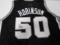 David Robinson of the San Antonio Spurs signed autographed basketball jersey PAAS COA 983