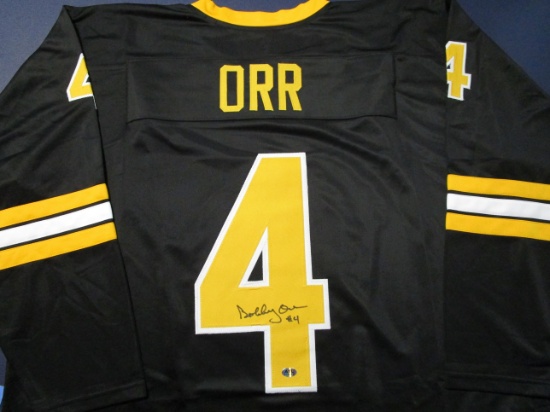Bobby Orr of the Boston Bruins signed autographed hockey jersey ATL COA 542
